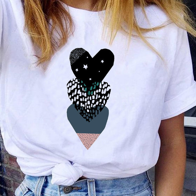 Cute 90s Love Short Sleeve T-shirt