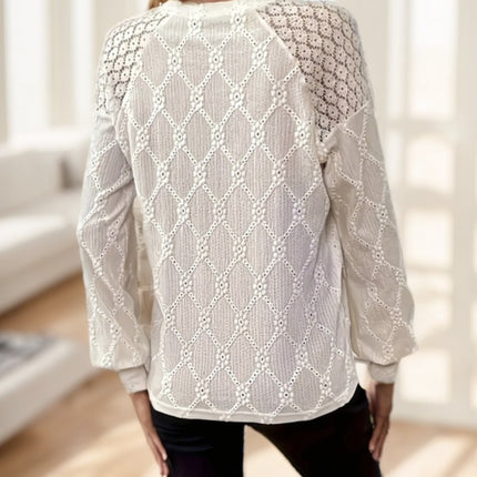 Ladies Casual Long Sleeve Round Neck