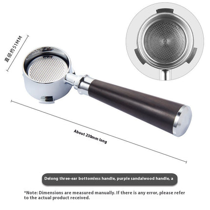 51mm Coffee Machine Modified Solid Wood Handle 43 types