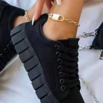 Lace-up Canvas Shoes