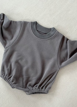 Baby Cotton Winter Onesie – 0–24 Months