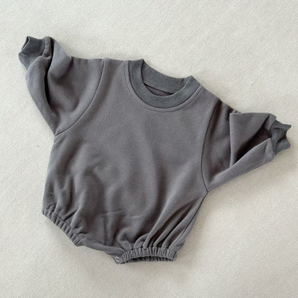 Baby Cotton Winter Onesie – 0–24 Months