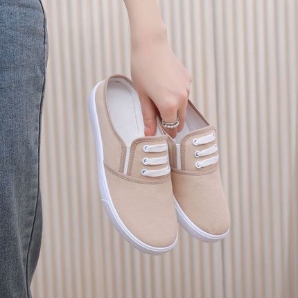 Slip-on Canvas Mule