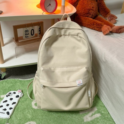 Cute Candy-colored High School Simple Large-capacity Backpack