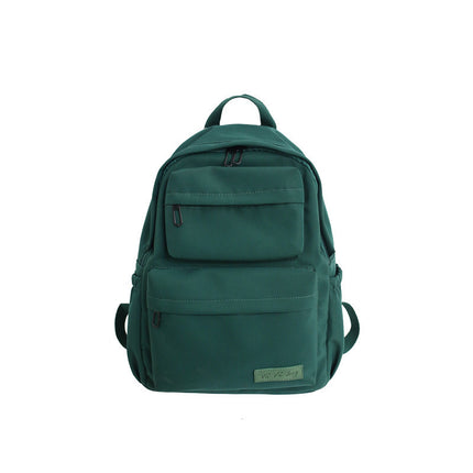 Backpack Student Schoolbag Korean Version Large-capacity Travel Leisure Multi-layer Backpack