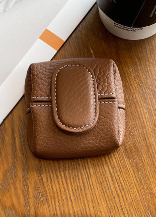 Cowhide Coin Purse & Key Case