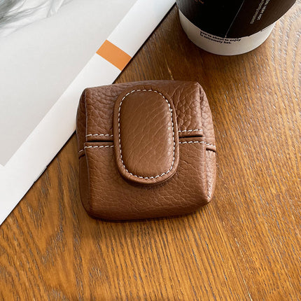 Cowhide Coin Purse & Key Case
