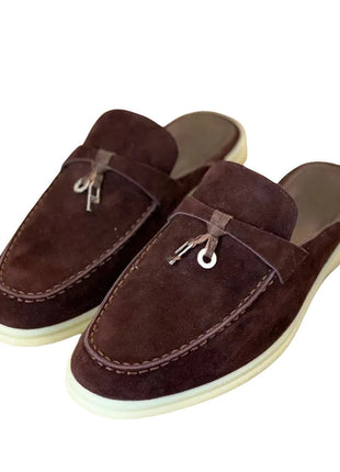 Zapatos planos ligeros de puntera cerrada de talla grande