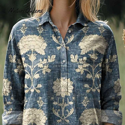 Casual Half-open Lapel Shirt