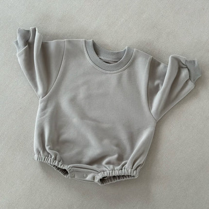 Baby Cotton Winter Onesie – 0–24 Months