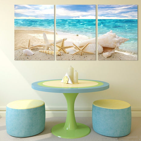 Micro Triple Starfish - 50x70 cm / Juego de 3 Piezas