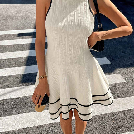 Pure Desire Stitching Sleeveless Dress