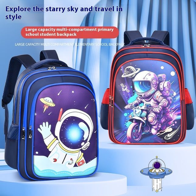 Astronaut Schoolbag Double Shoulders Grade 3-4