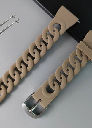 スマートウォッチ リング ブレスレット シリコン製汎用腕時計リストバンド