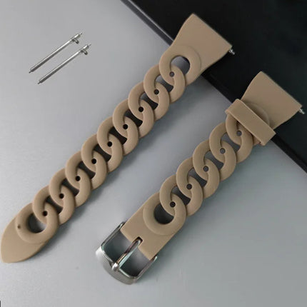 Smart Watch Ring Bracelet Silicone Universal Watch Wristband