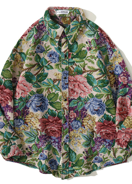 Chaqueta japonesa de lana de manga larga