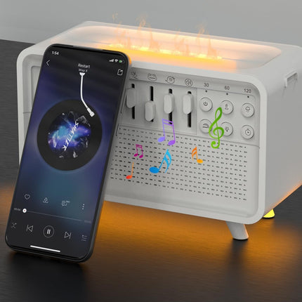 4 In 1 White Noise, Bluetooth Speaker, Night Light & Humidifier All-in-one Machine