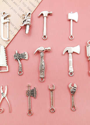 Alloy Mini Tool-Shaped Decorative Accessories