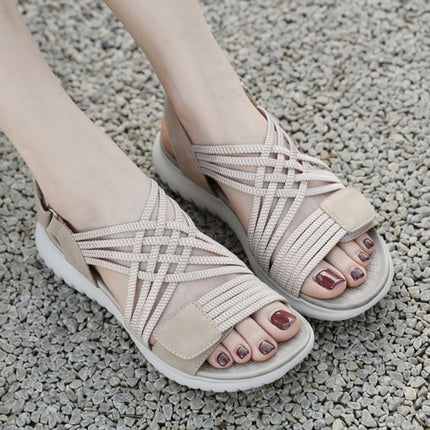 Lightweight Sports Style Comfortable Elastic Plus Size Sandals