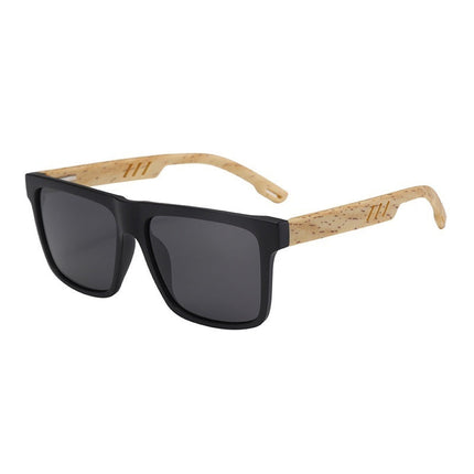 Wood Grain TR Polarized Sunglasses UV380