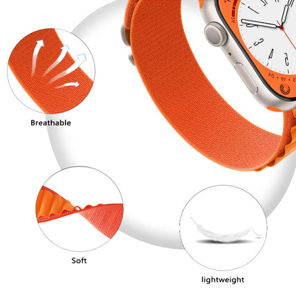 Applicable for Apple Watch models Nylon Loop Woven Strap