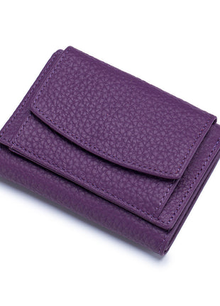 Japanese Style Leather Mini Wallet