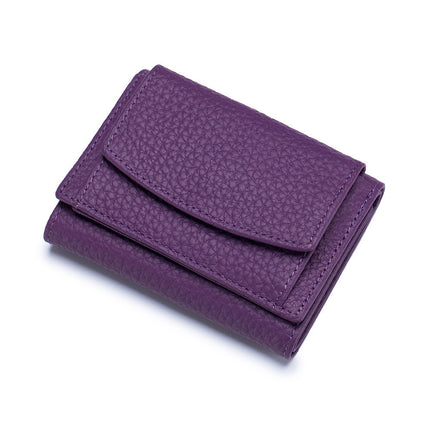Japanese Style Leather Mini Wallet