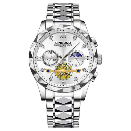 Multifunctional Quartz Six-pin Casual Watch