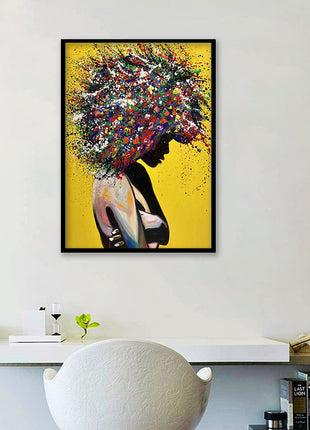فتاة الورد - 60×90 سم