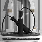 Long Shoelace Jump Rope Black