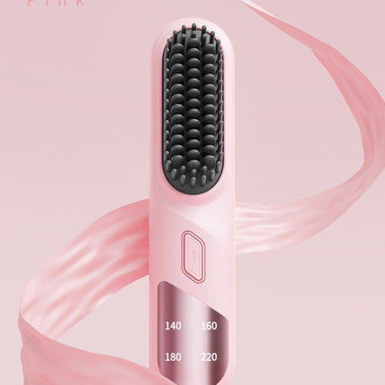 Cordless Wet & Dry Hair Straightener Brush