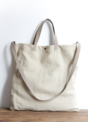 Simple Casual Lightweight Literary Canvas Handbag