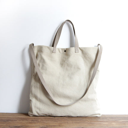 Simple Casual Lightweight Literary Canvas Handbag