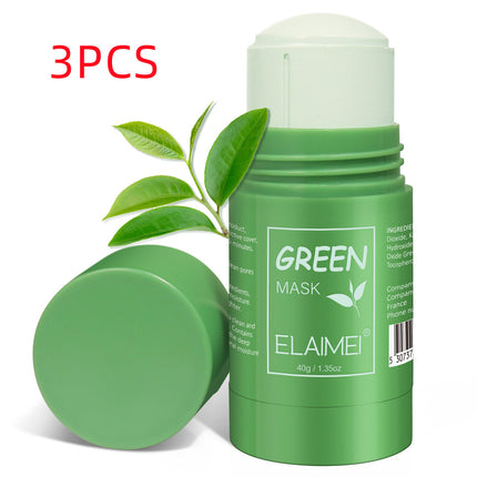 ELAIMEI Green Tea Cleansing Blackhead Oil Control Acne Smear Mask