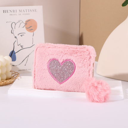 Plush Love Coin Purse