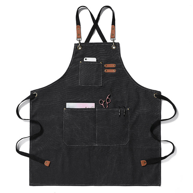 Thickened Canvas Jean Barista & Restaurant Apron