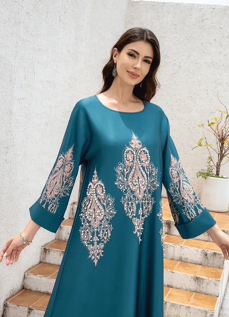 Flower Long Dress