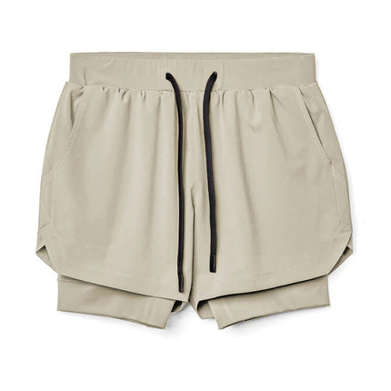 Running Double-layer Sports Shorts