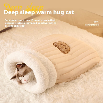 Sleeping Pet Nest Bag Warm Closed Pocket