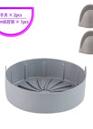 Round gray 19cm with Hand Clip