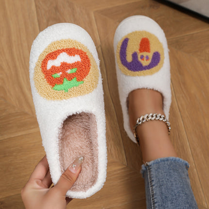 Halloween Warm Indoor Non Slip Cotton Slippers