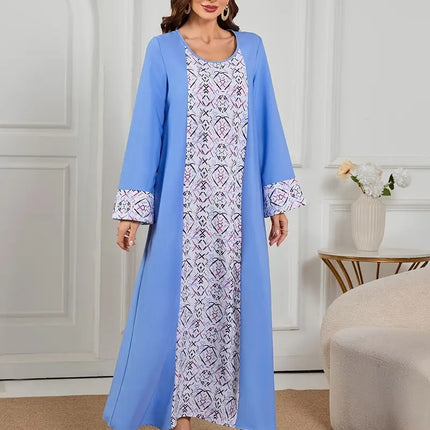 Traditional Round Neck Dress