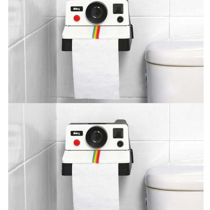 Household Retro Instagram Camera Paper Towel Box