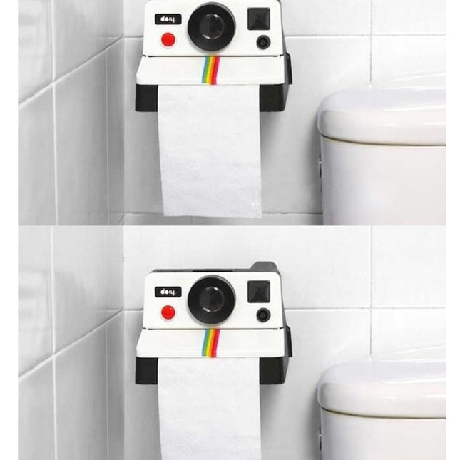 Household Retro Instagram Camera Paper Towel Box