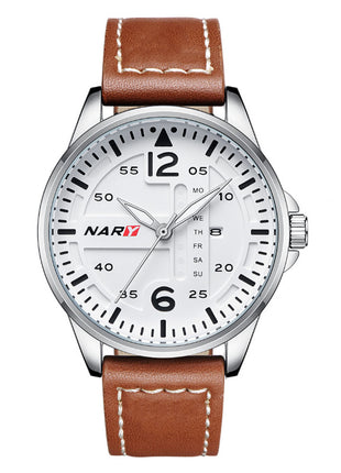 Stylish Sophisticated Dial Water-resistant Quartz Watch