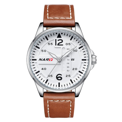 Stylish Sophisticated Dial Water-resistant Quartz Watch