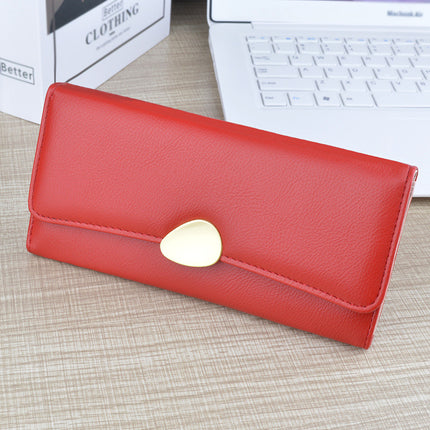 Soft Leather Long Wallet