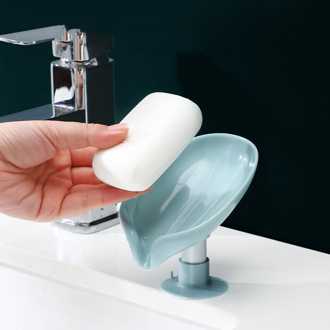 Vertical Soap Dish with Drain