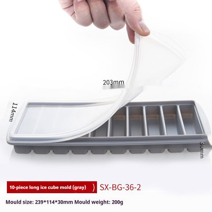 Long Strip Silicone Ice Tray