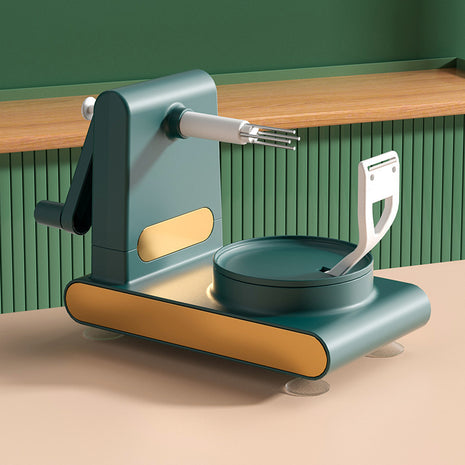 Hand-Cranked Multifunctional Peeler – Peel Faster, Cleaner, and Effortlessly